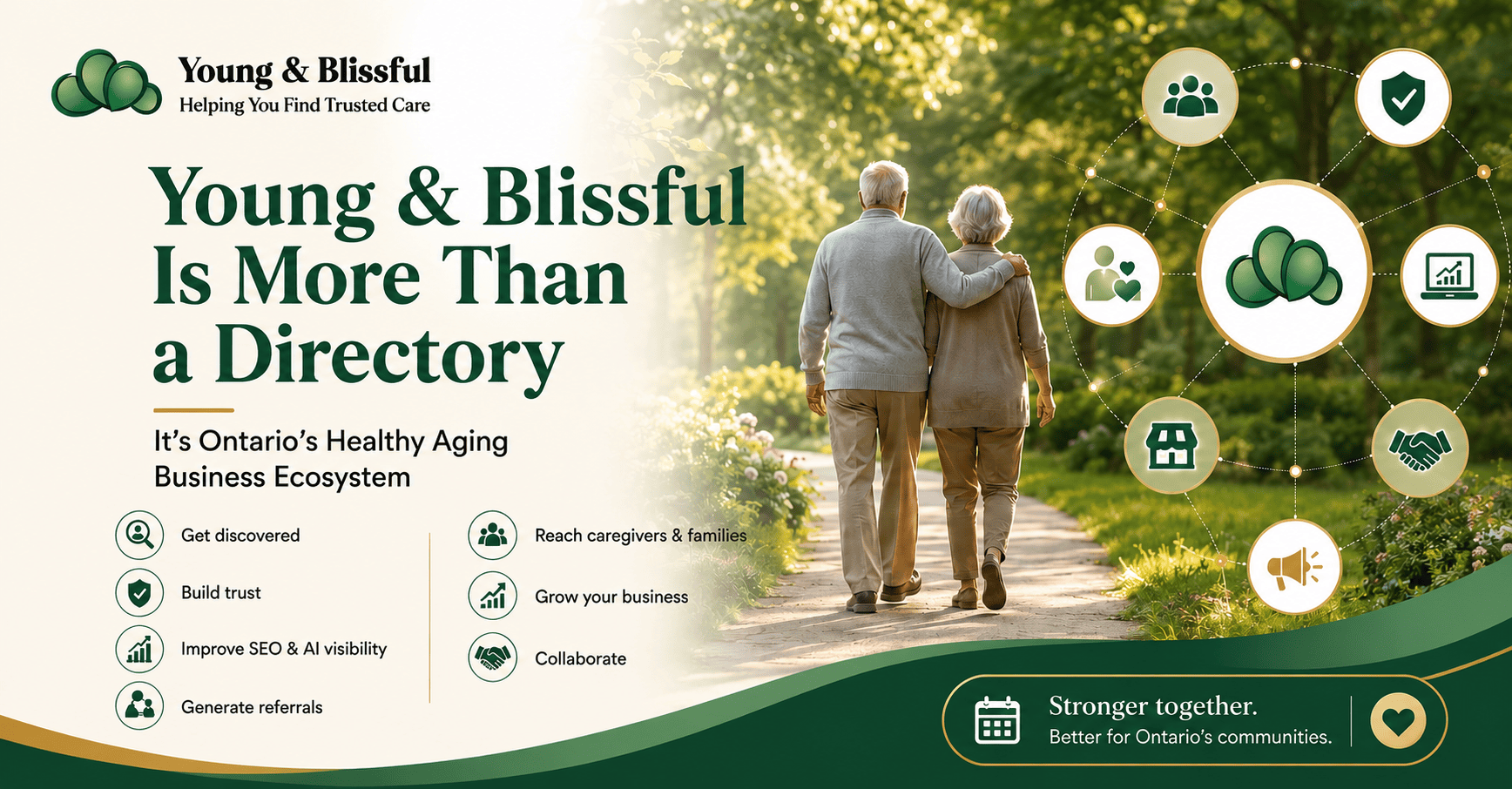 Young & Blissful Is More Than a Directory—It's Ontario's Healthy Aging Business Ecosystem