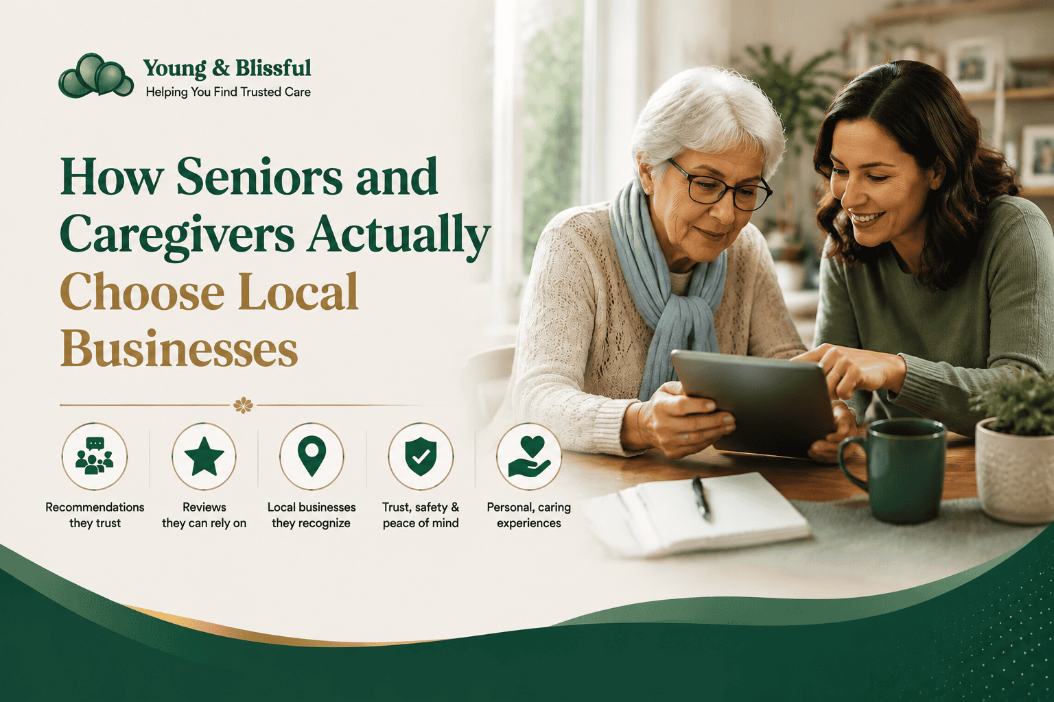 How Seniors & Caregivers Actually Choose Local Businesses
