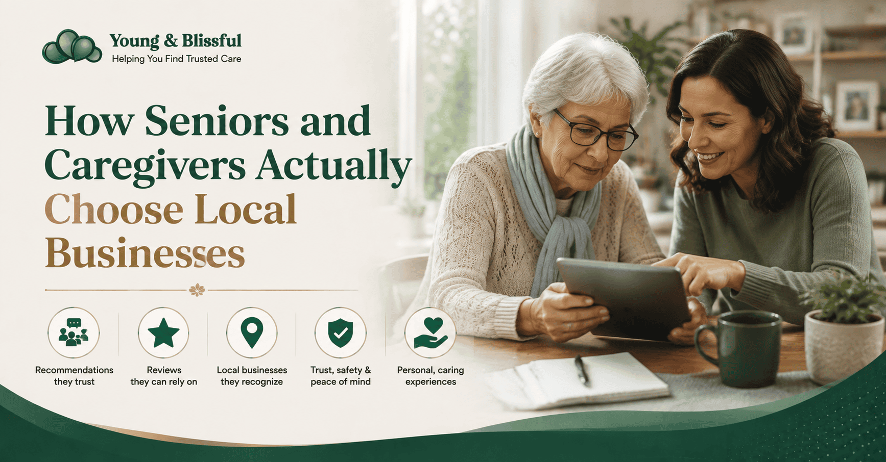 How Seniors and Caregivers Actually Choose Local Businesses