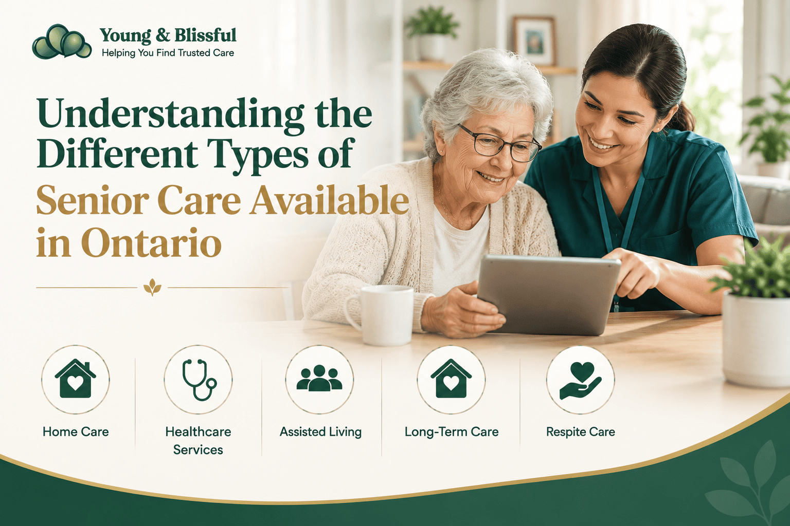 Understanding the Different Types of Senior Care Available in Ontario